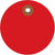 2“红色塑料圈标签100个/箱