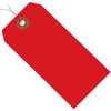 4 3/4 x 2 3/8红色塑料运输标签-预先布线100/箱
