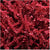 Crinkle Cut Shredded Paper - Red - Large 40 lbs./case