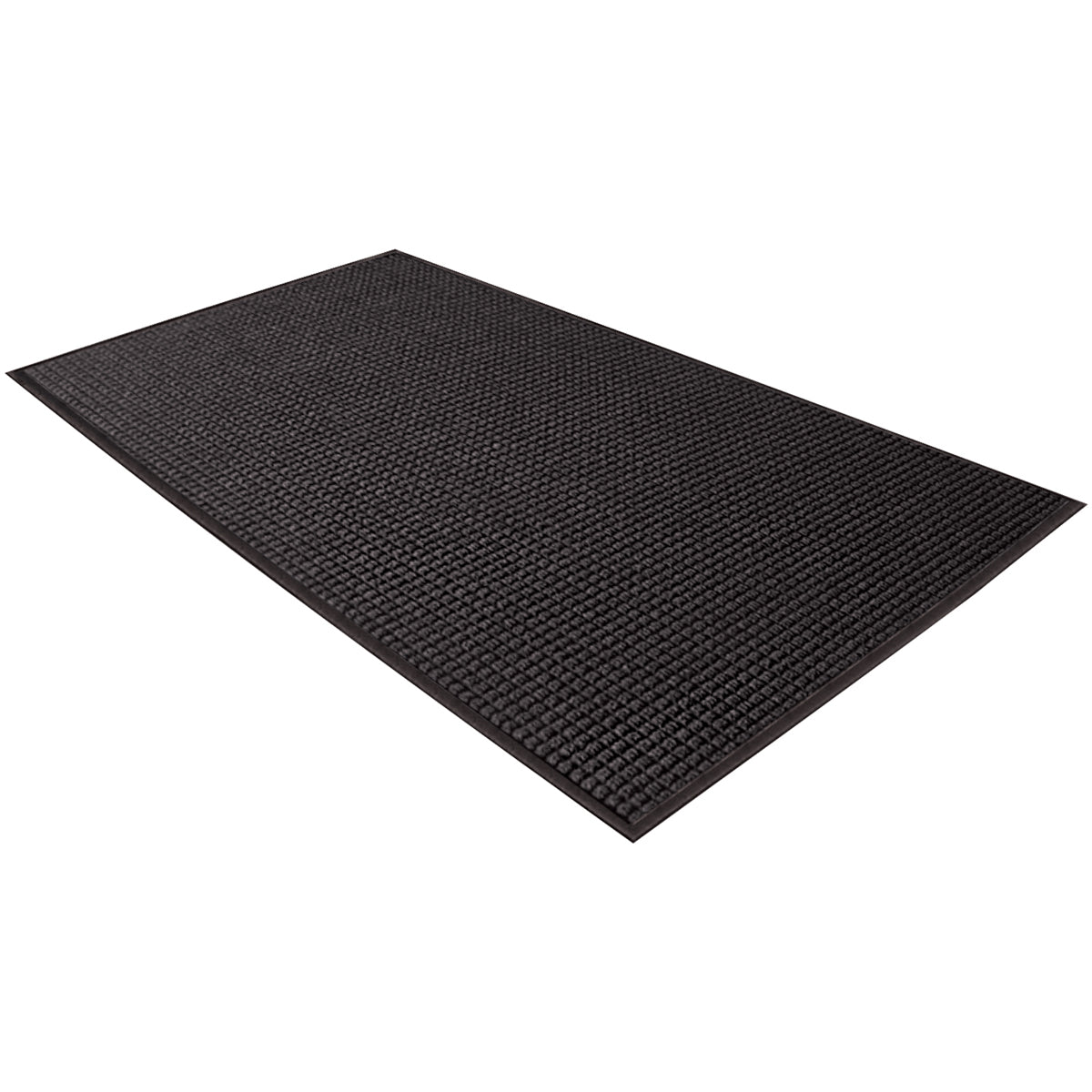 4 X 10 Feet Charcoal Deluxe Rubber Backed Carpet Mat