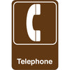电话9 x 6设施标志