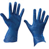 乙烯基手套-蓝色- 5mil -无粉