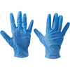 乙烯基手套-蓝色- 5mil -粉末- Xlarge