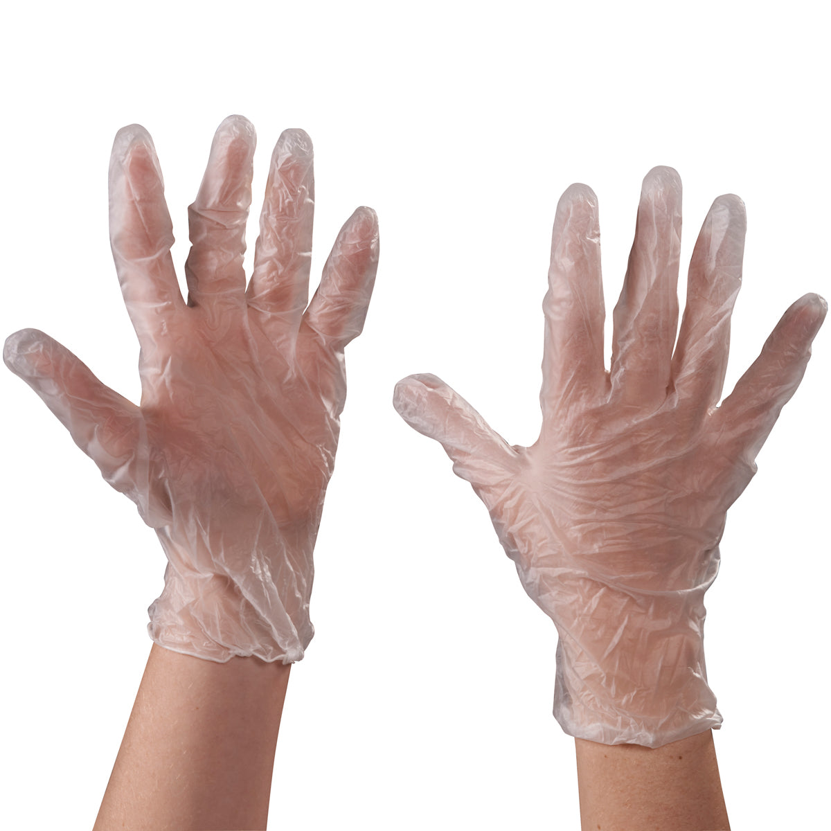 large vinyl gloves