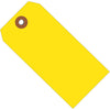4 3/4 x 2 3/8黄色塑料运输标签100/箱