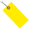 5 1/4 x 2 5/8黄色Tyvek预有线运输标签100/箱