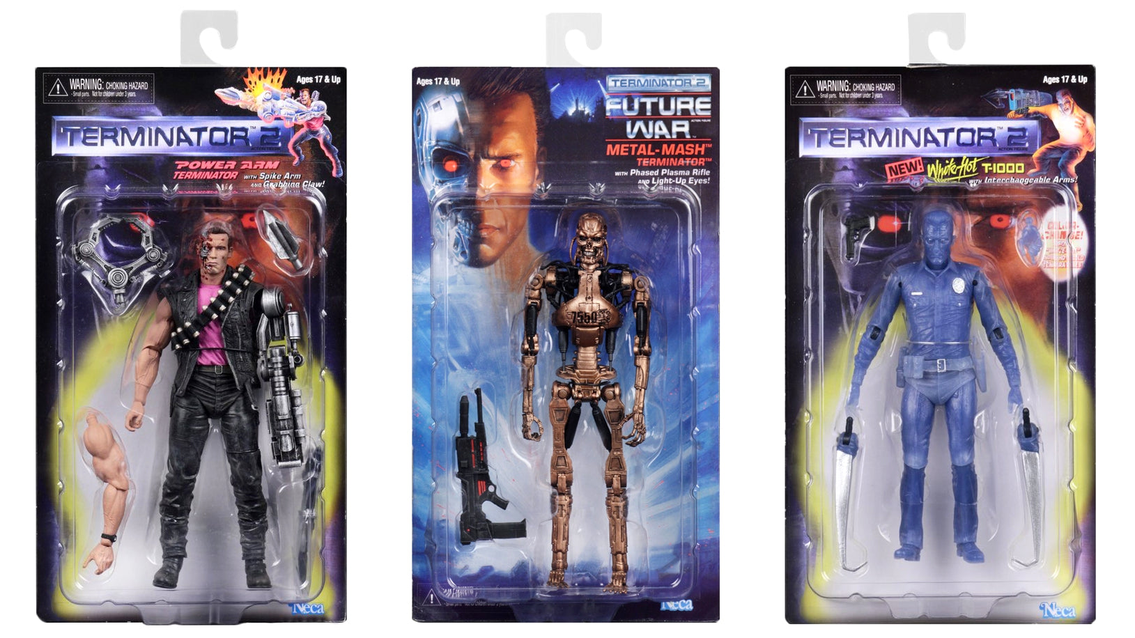 terminator 2 action figures kenner