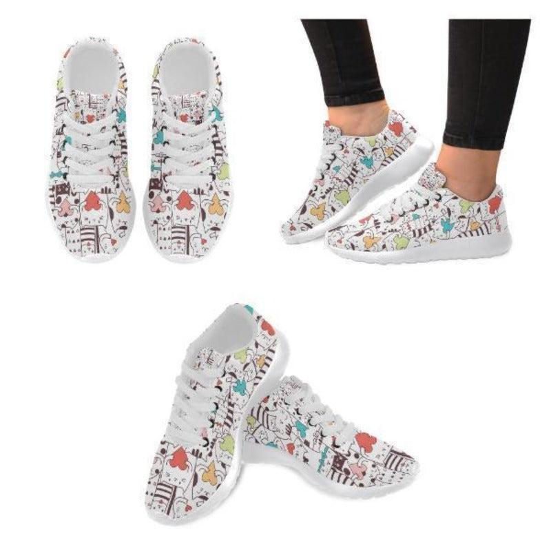 cat casual shoes - Cute Cats Store