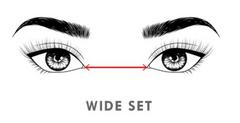 guide for wide set eyes