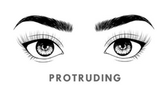 guide for protruding eyes