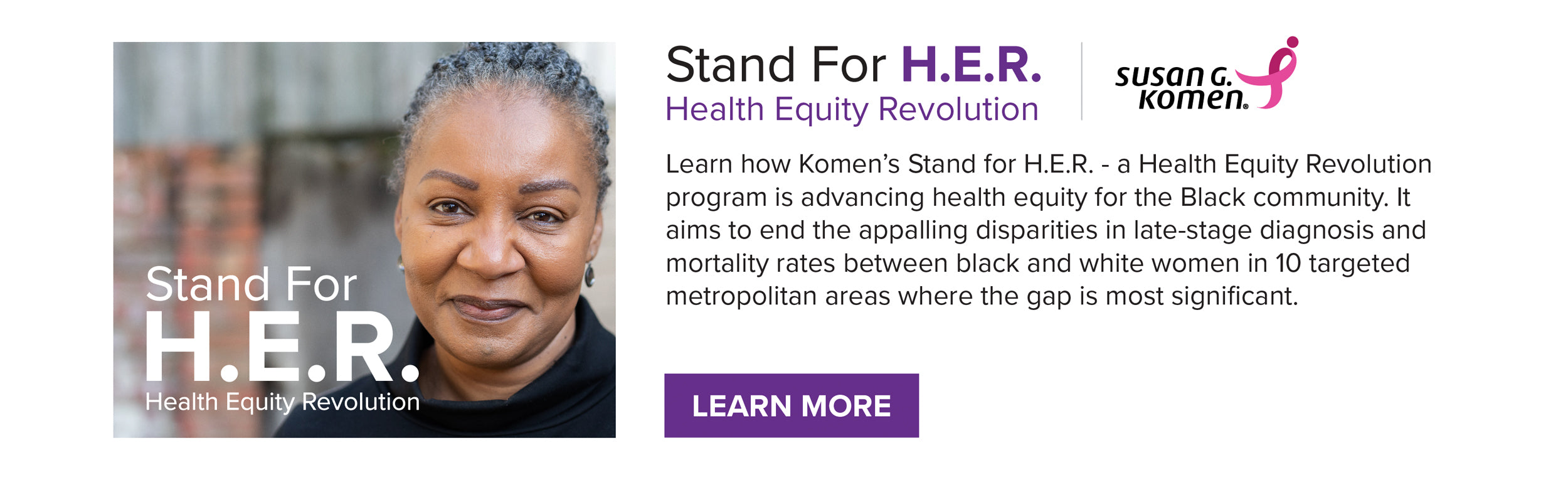 Stand For H.E.R. - Health Equity Revolution