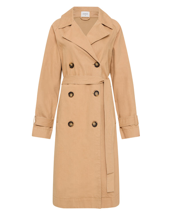 MAVIMOON Separate Short Trench Coat GRY-