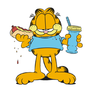 Garfield: Snack Attack Bamboo Convertible Footie