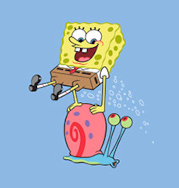 SpongeBob SquarePants: Good Vibes Bamboo Convertible Footie