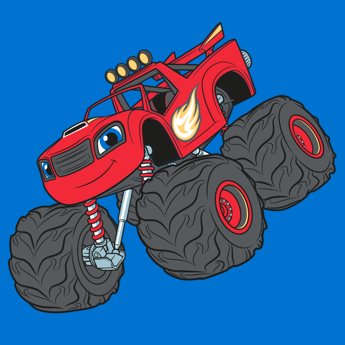 Blaze and the Monster Machines Bamboo Convertible Footie