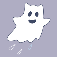 Ghastly Ghost Halloween Bamboo Convertible Footie