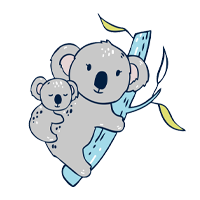 Koala Bamboo Kids Pajamas