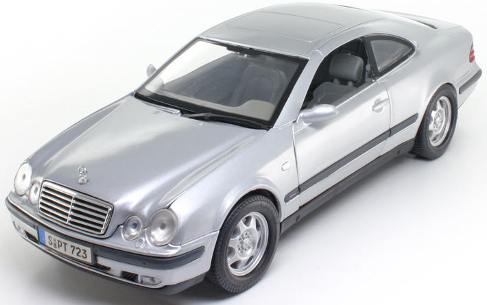 1:18 Anson Mercedes Benz CLK '98 silver MIB | eBay