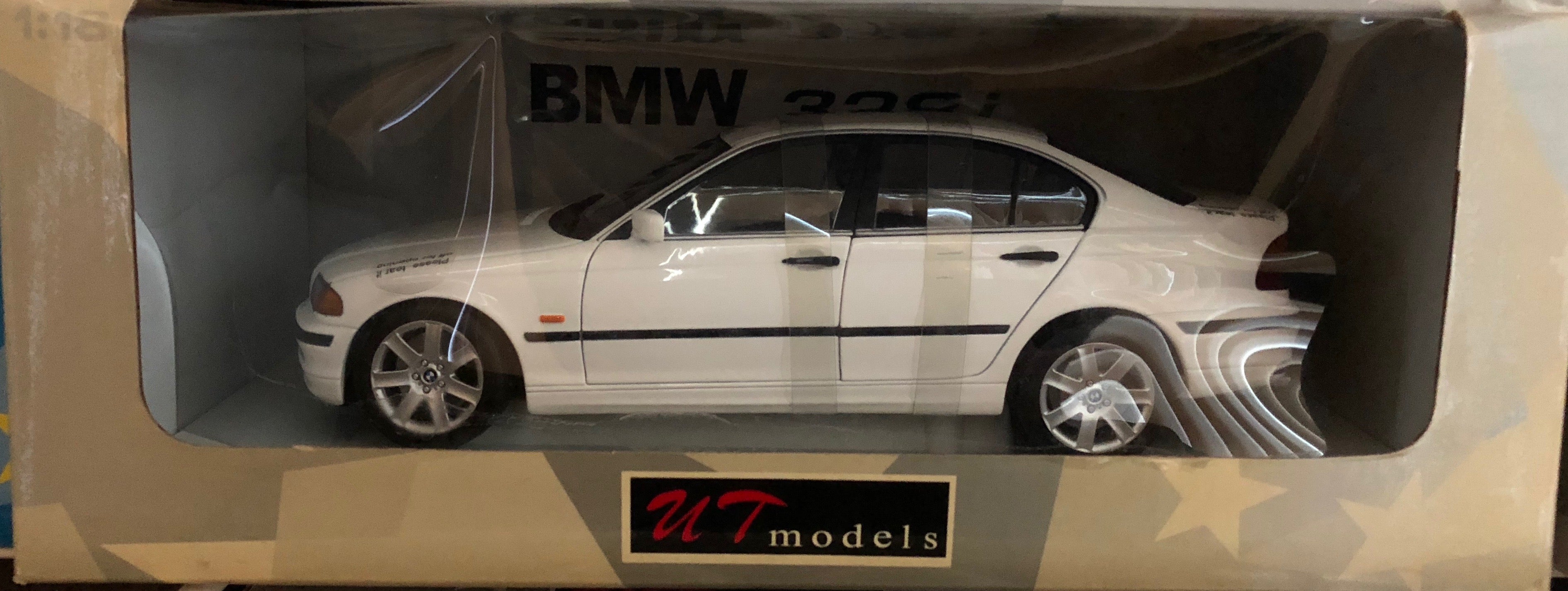 1:18 UT Models BMW E46 328i blue, burgundy, green, black, white