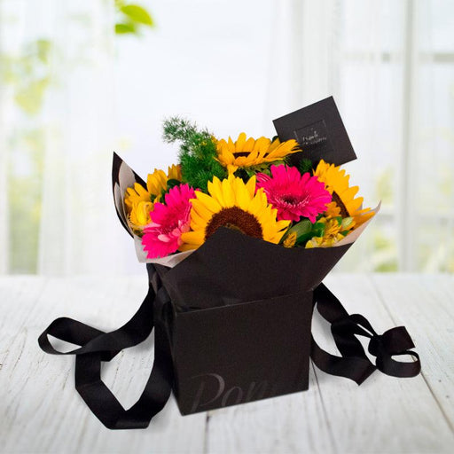 Bouquet de Girasoles y Gerberas — Ponch' & Capricó