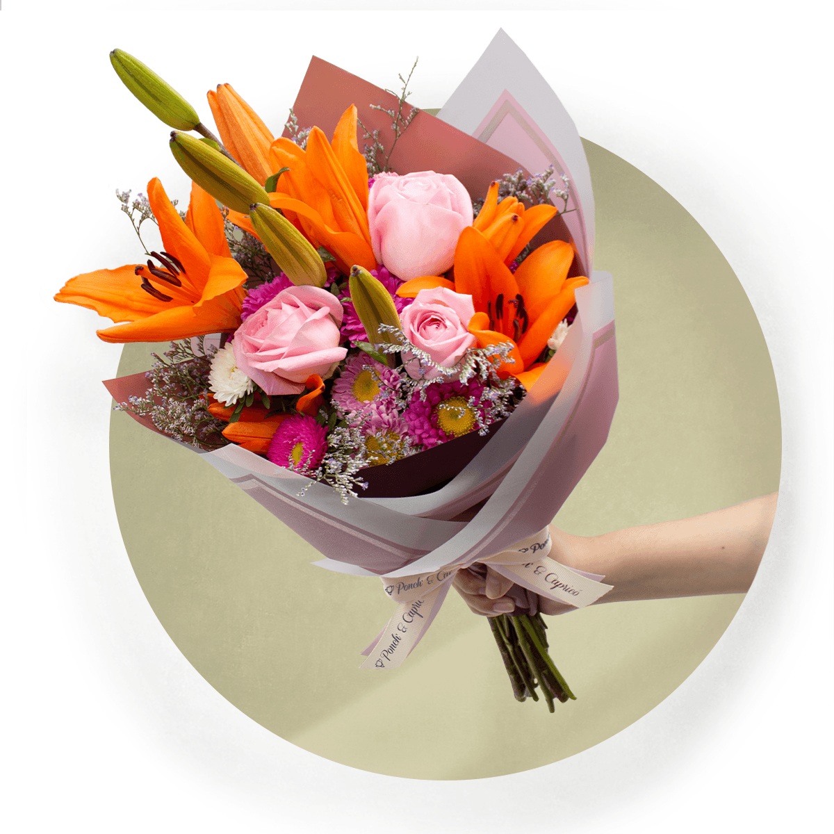 Envío mundial rápido Atado de mano bouquet de flores o plantas caja de  presentación-Plata Productos de moda Tide Flow Compras satisfechas  kvadratsushi.sk
