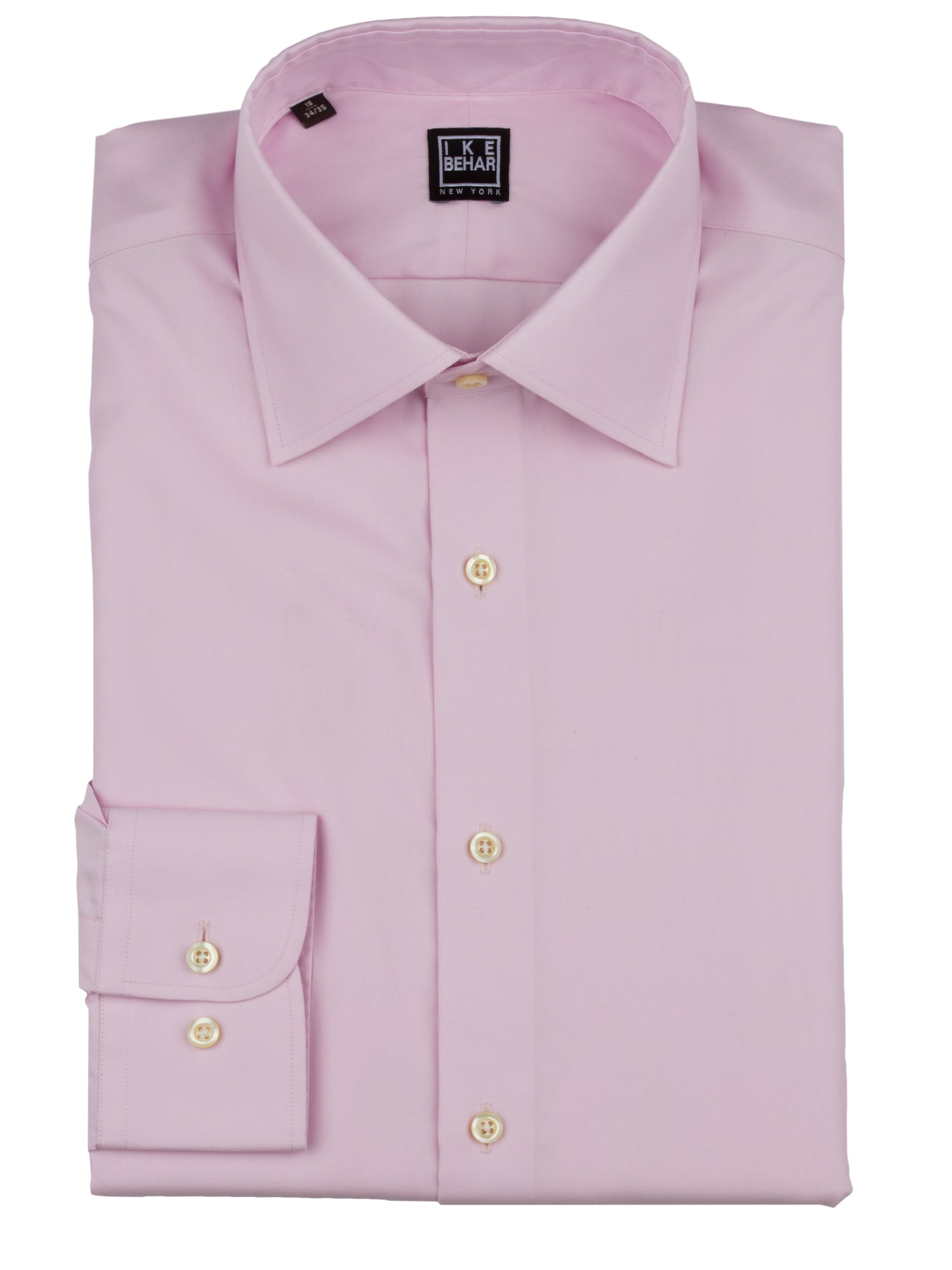 Pink Twill Dress Shirt – Ike Behar