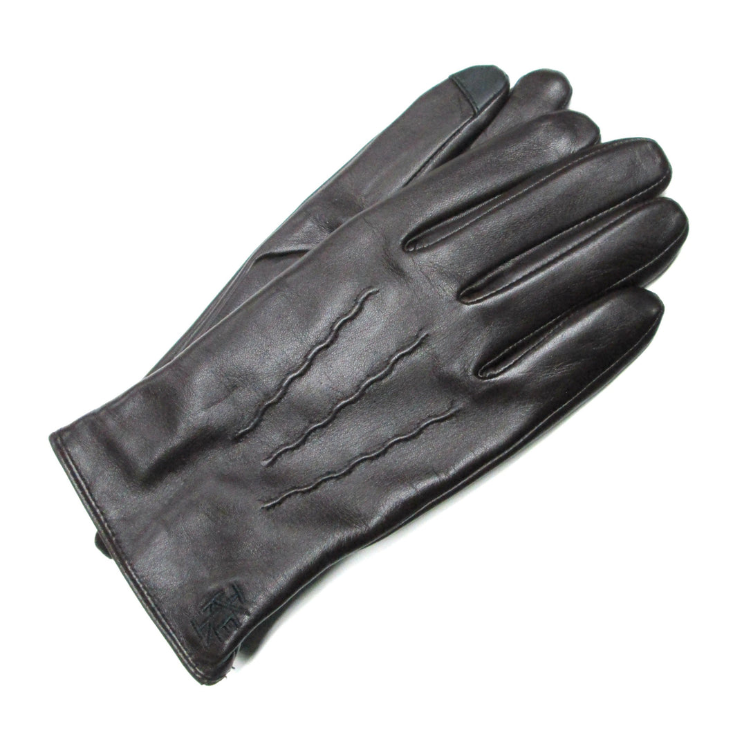 Conker Leather Gloves with Lambswool 