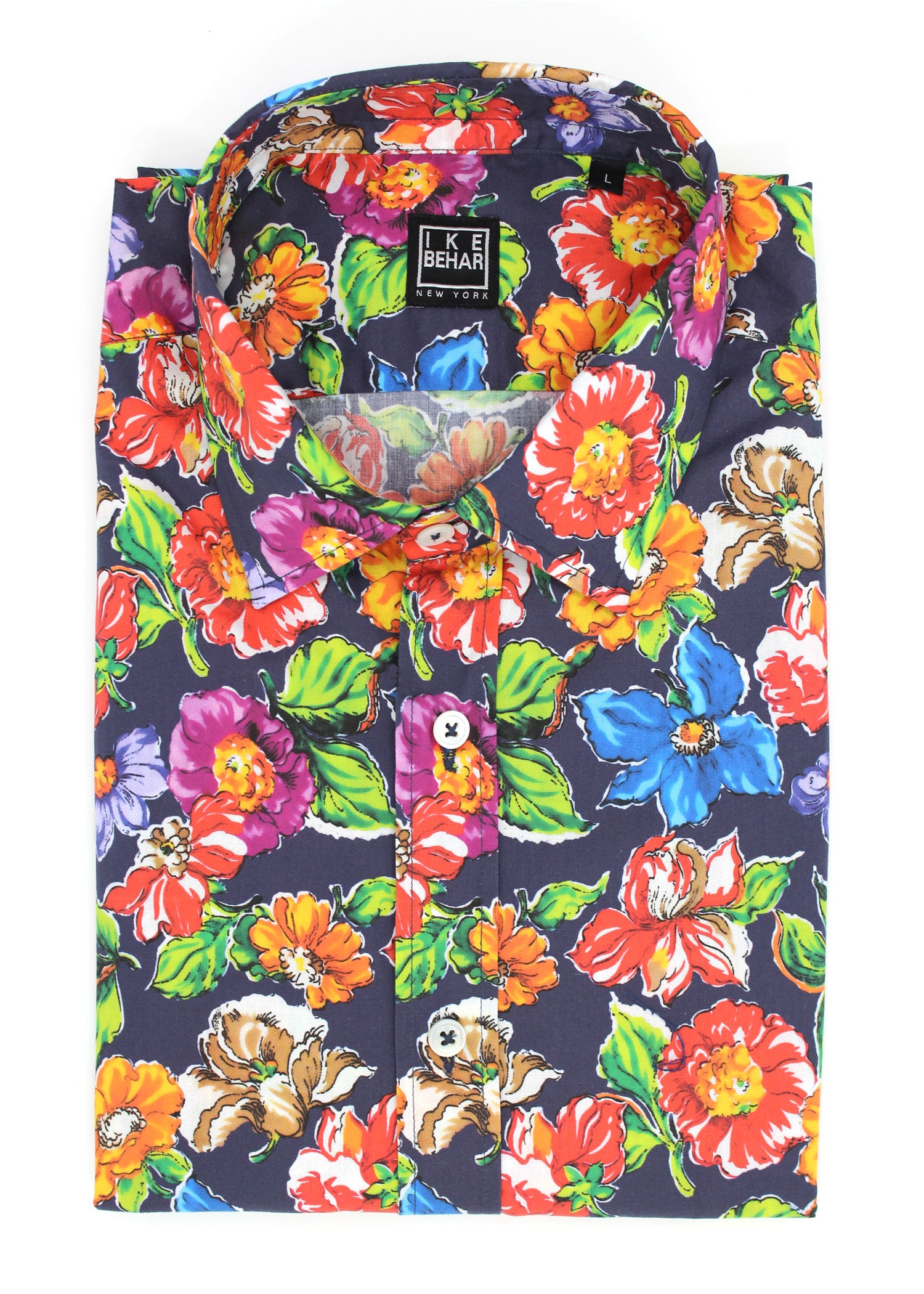 Multi-Floral Sport Shirt