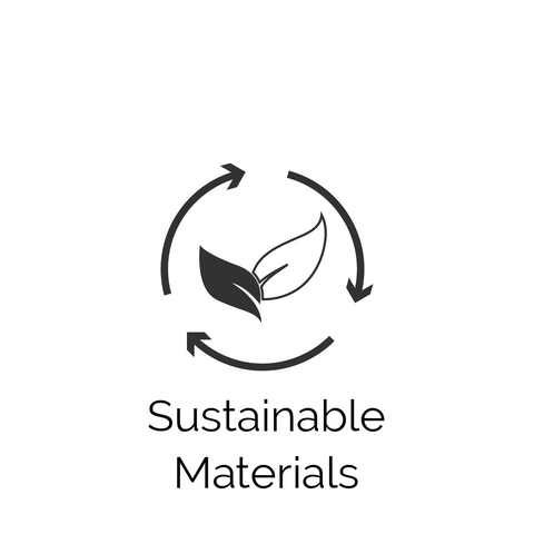 eco friendly logo for to show these products are made with sustainable bamboo