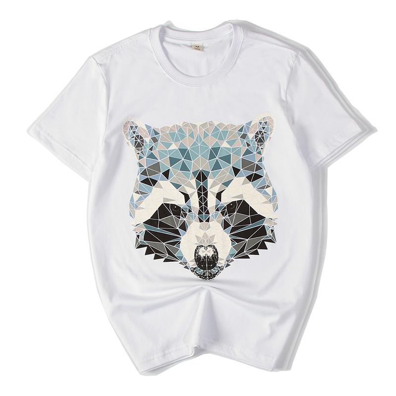 3D Raccoon Painted T-shirt