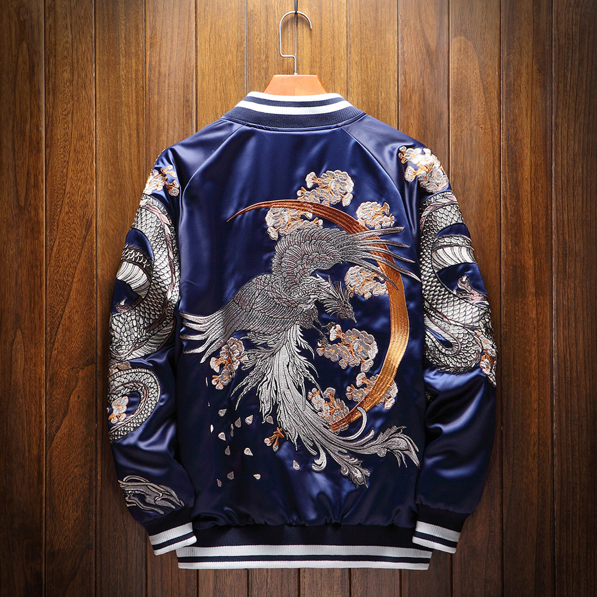 Double Dragon & Phoenix Sukajan Souvenir Jacket