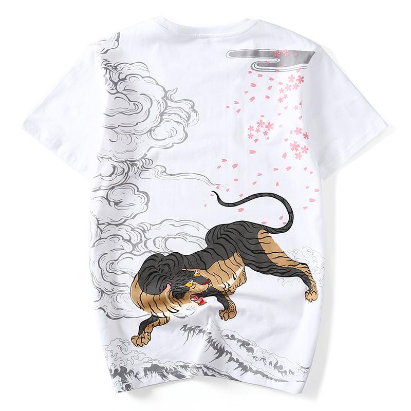 Fearless Tiger Painted T-shirt