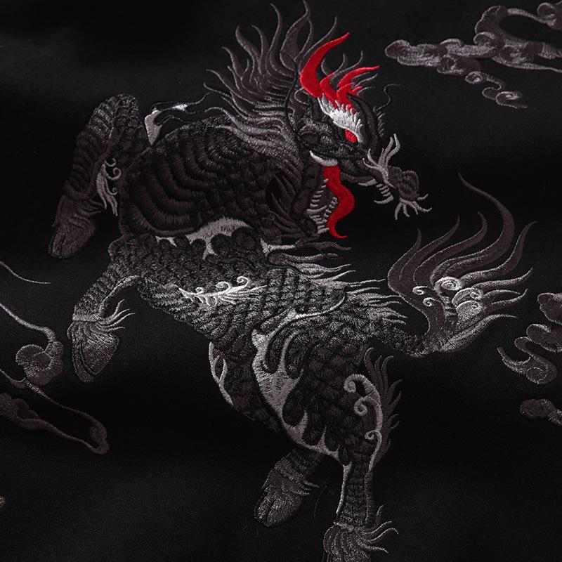 Kirin Embroidered Sukajan Hoodie