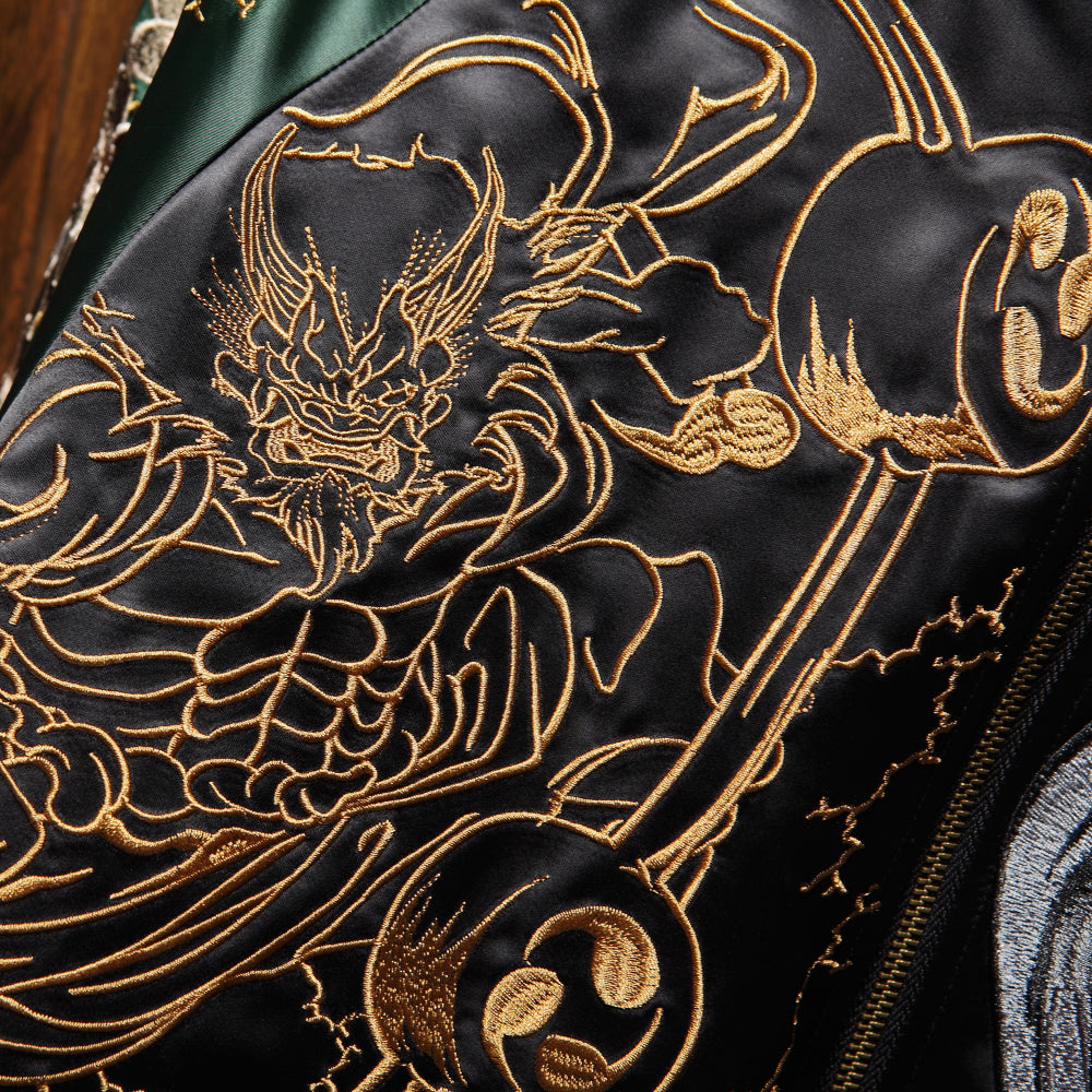 Raijin & Fujin Sukajan Souvenir Jacket