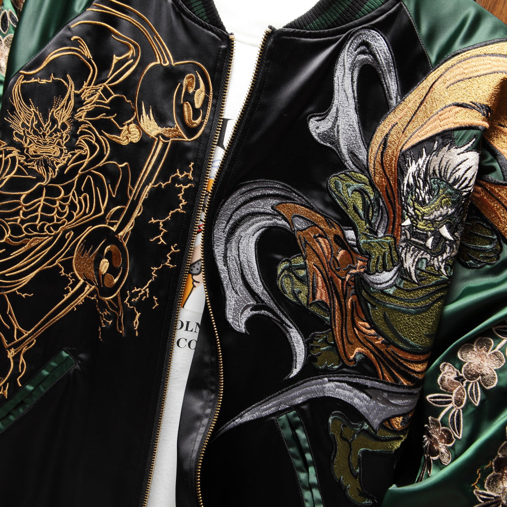 Raijin & Fujin Sukajan Souvenir Jacket