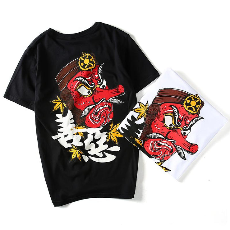 Tengu Painted T-shirt – Koisea