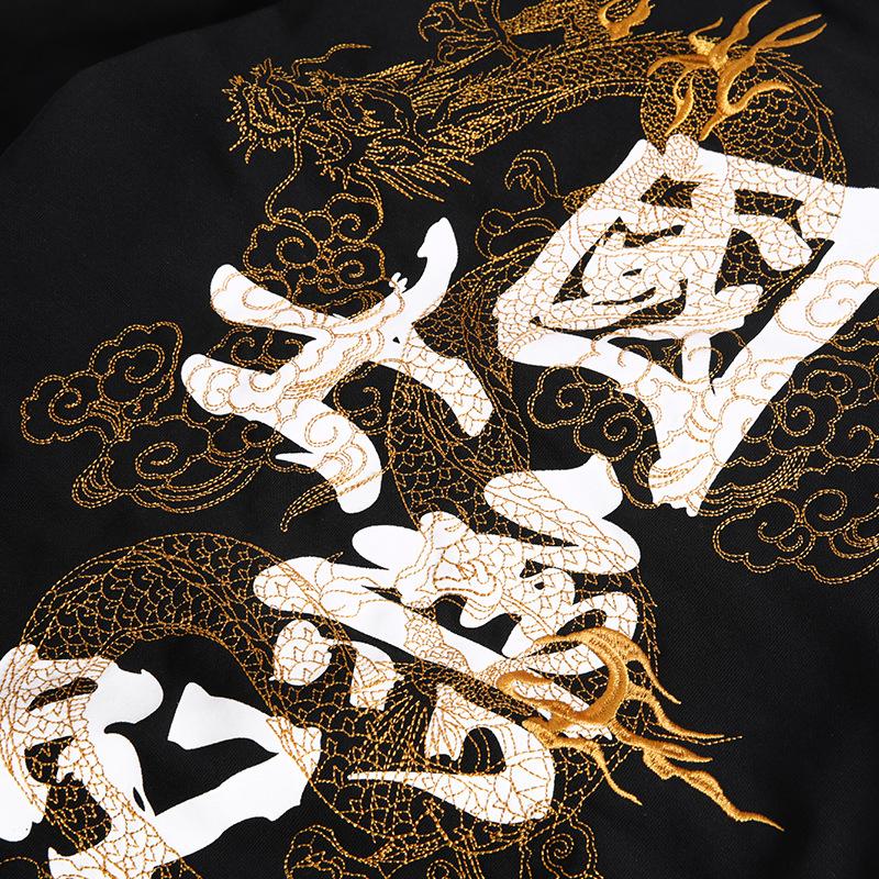 War Dragon Embroidered Hoodie