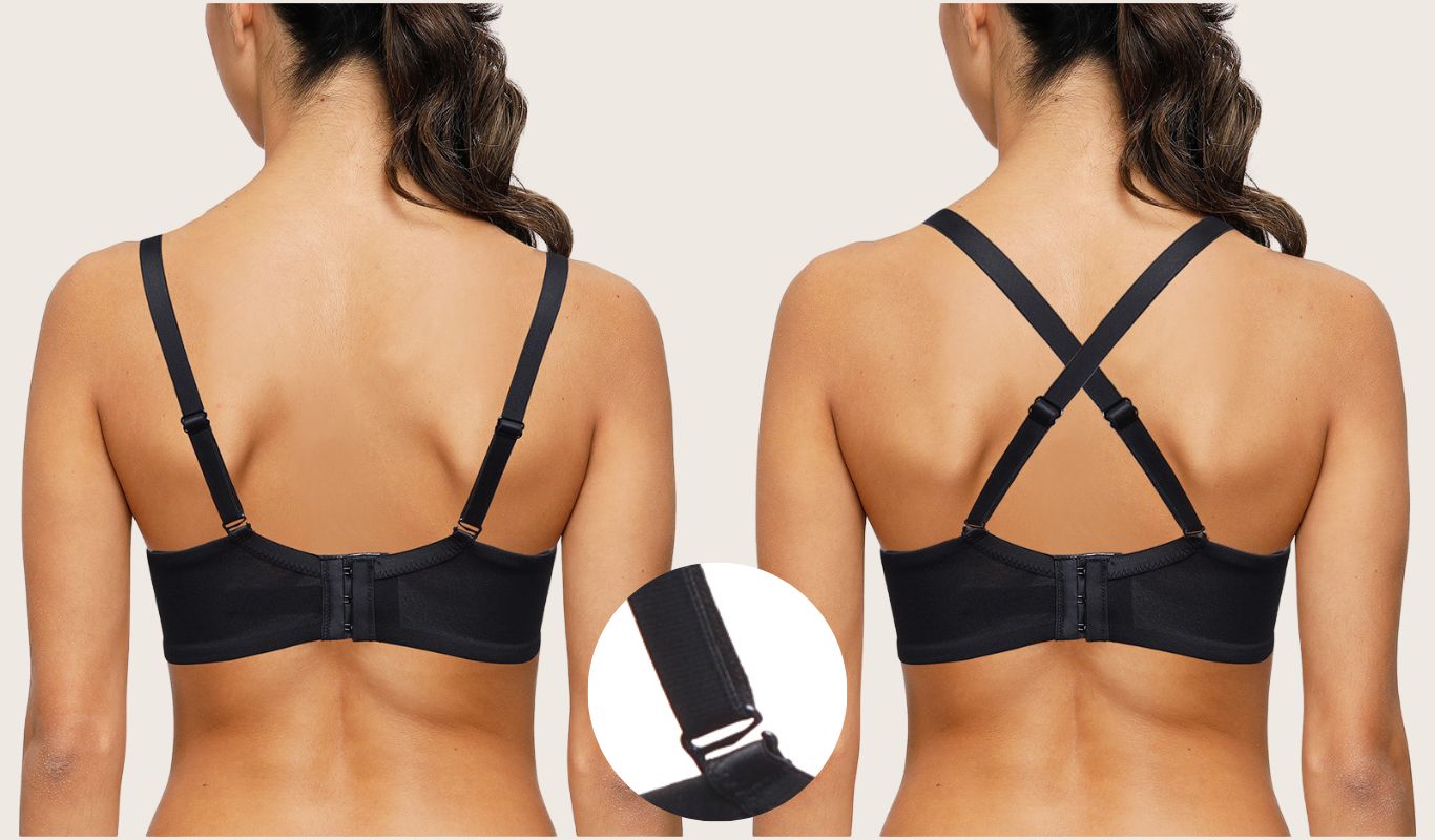 Adjustable convertible shoulder straps