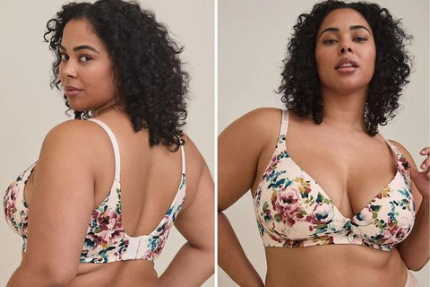 Plus Size - Plunge Lightly Lined Smooth 360° Back Smoothing™ Bra