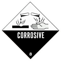 corrosive sign