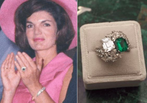 jackie kennedy moi et toi engagement ring