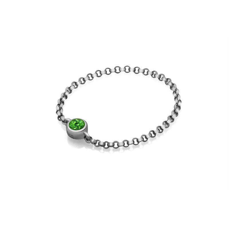 Personalised Peridot Bracelet, nft , Dainty August Birthstone Jeweller –  Dainty Rocks Jewellery