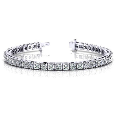 14K Gold Classic Diamond Tennis Bracelet Izakov Diamonds + Fine Jewelry