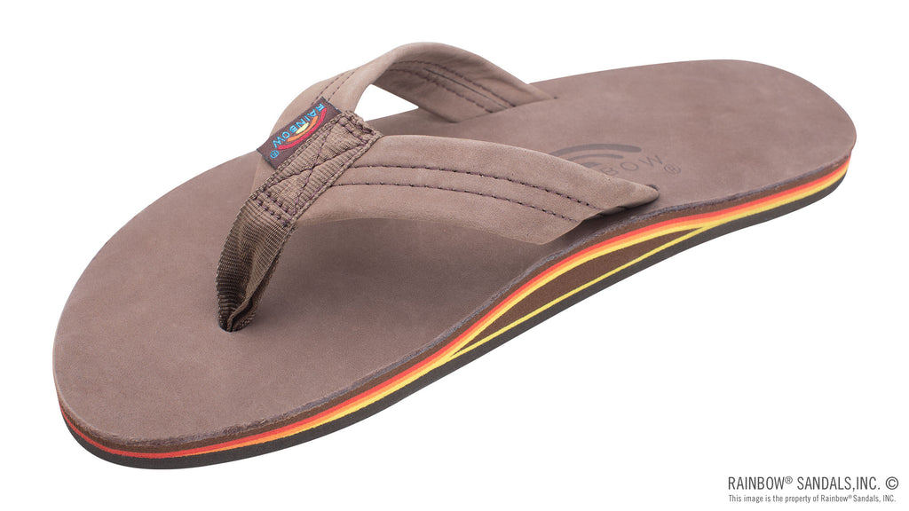 Men's Single Layer Premier Leather with Arch Support - Sierra