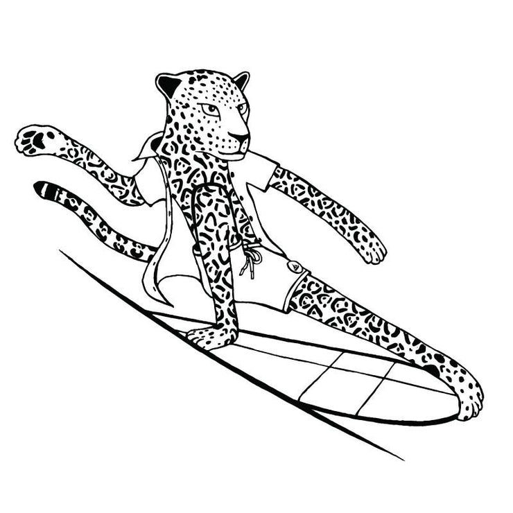 Download The Surfing Animals Alphabet Coloring Book Gypsy Life Surf Shop