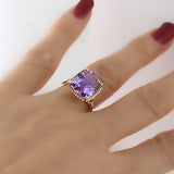 amethyst cocktail ring tiffany