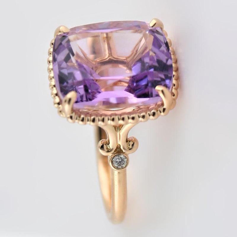 amethyst engagement ring tiffany