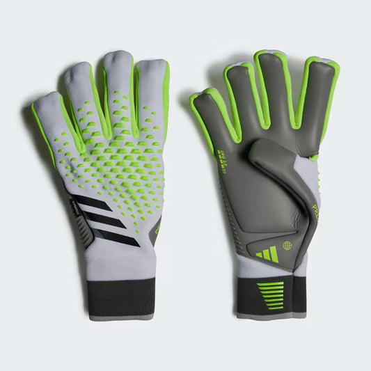adidas Predator Edge Match Finger Save Glove (White/Solar Red