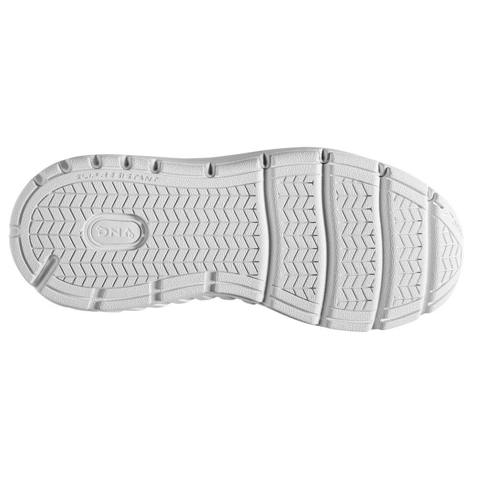 Women's Addiction Walker V-Strap 2 Walking Shoe - White/White- Extra W –  Gazelle Sports