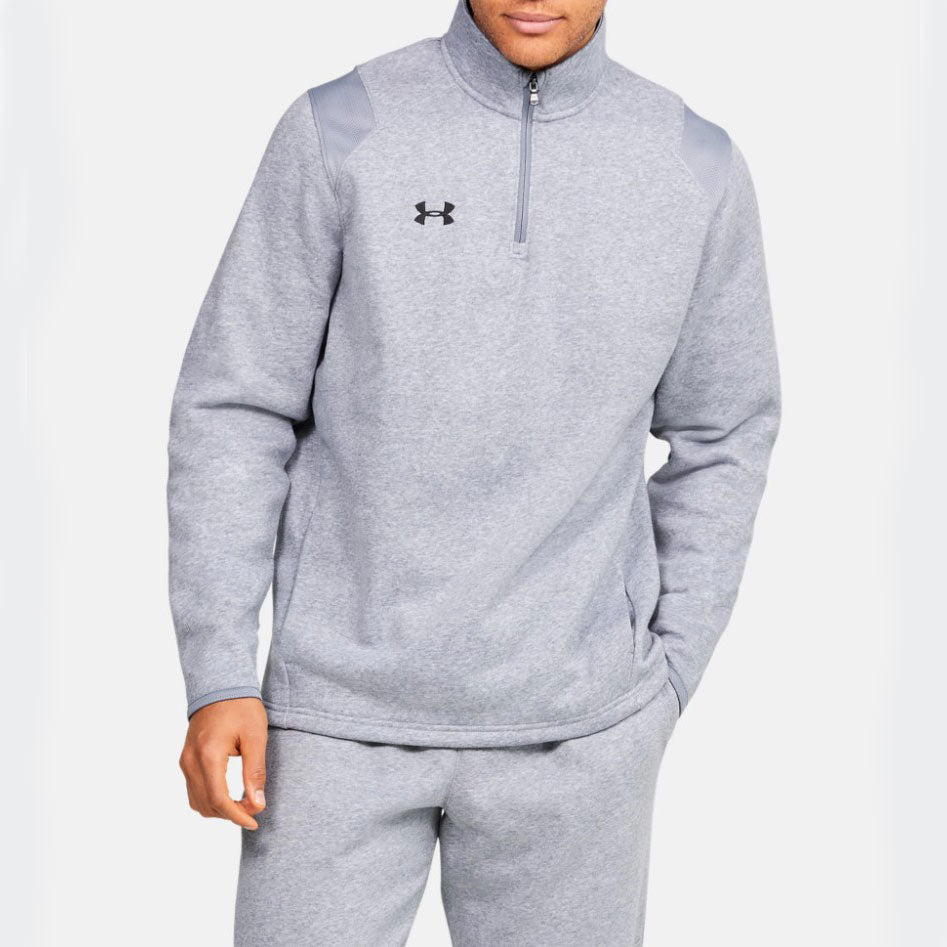 under armour hustle quarter zip pullover